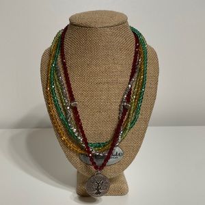 5 Strand Artisan Tree of Life Necklace